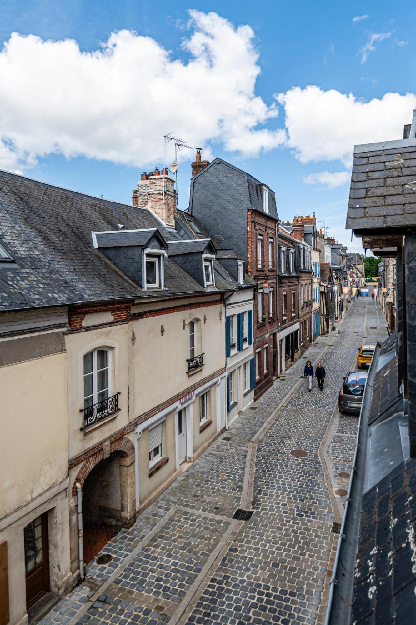 Cosy Loft - Plein Centre D'Honfleur Leilighet Eksteriør bilde