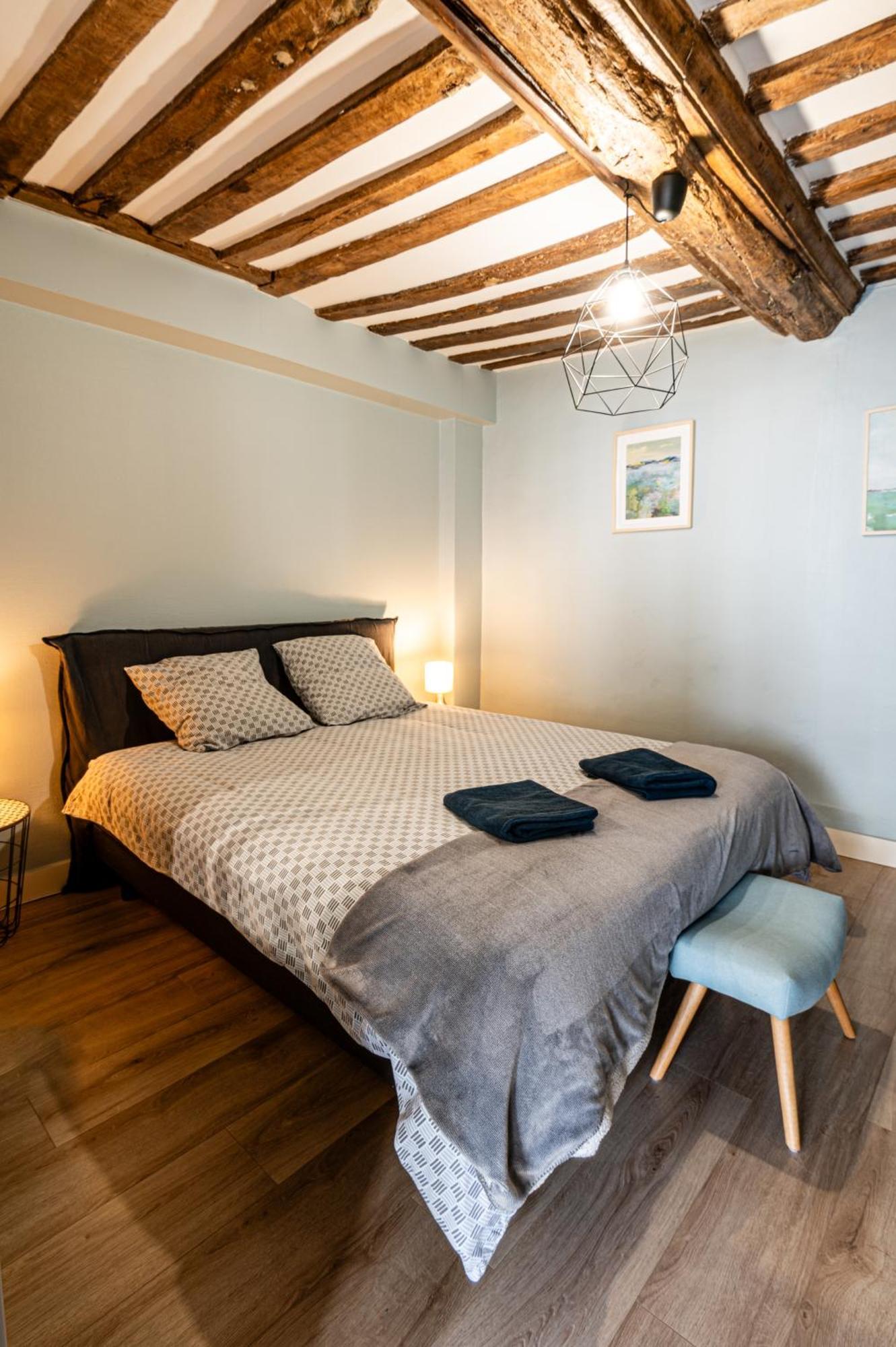Cosy Loft - Plein Centre D'Honfleur Leilighet Eksteriør bilde