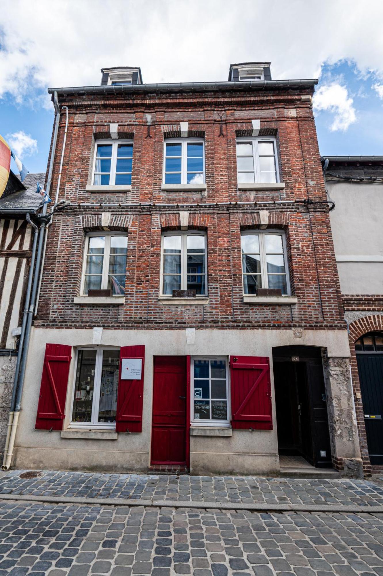 Cosy Loft - Plein Centre D'Honfleur Leilighet Eksteriør bilde