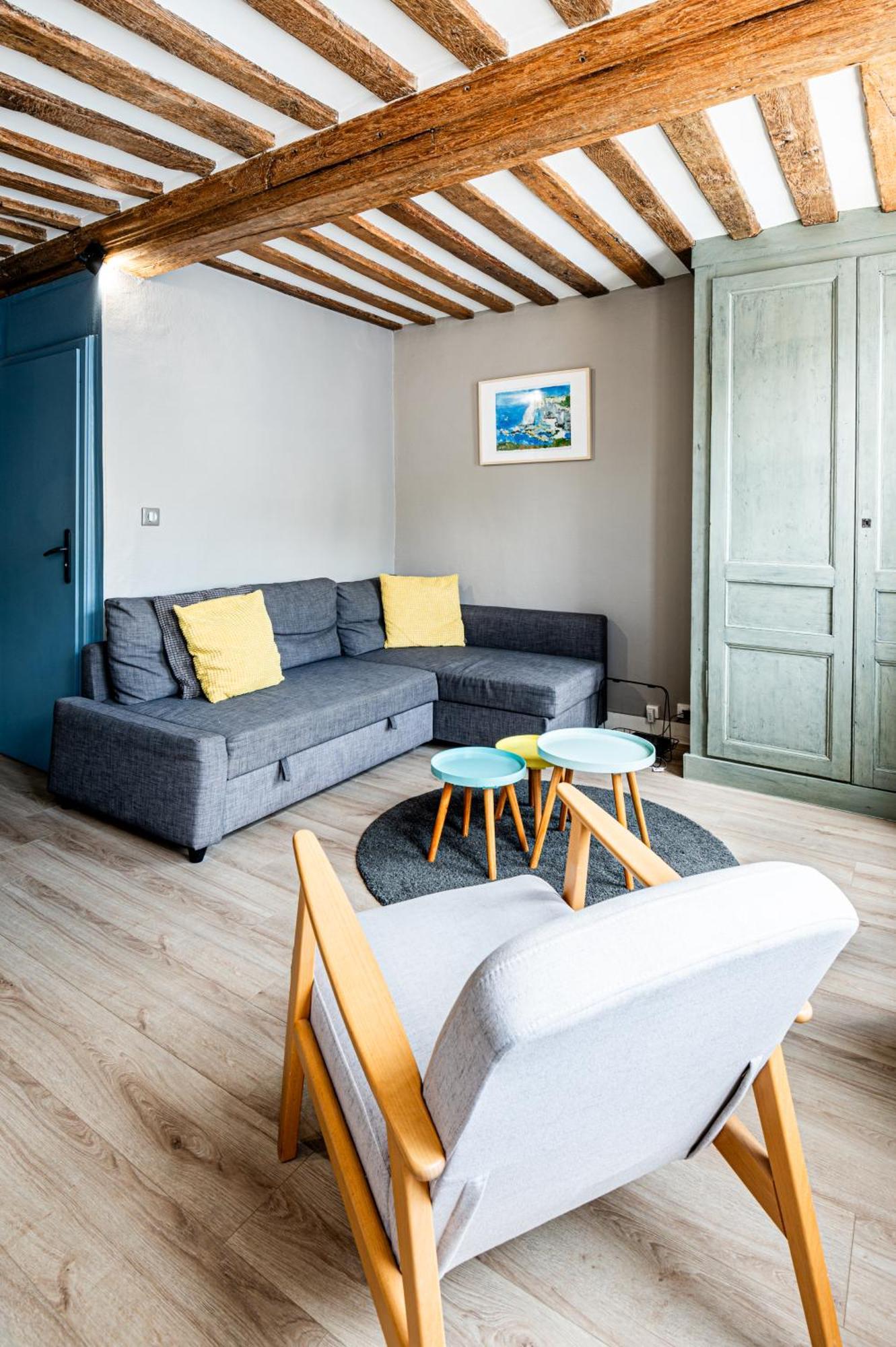 Cosy Loft - Plein Centre D'Honfleur Leilighet Eksteriør bilde