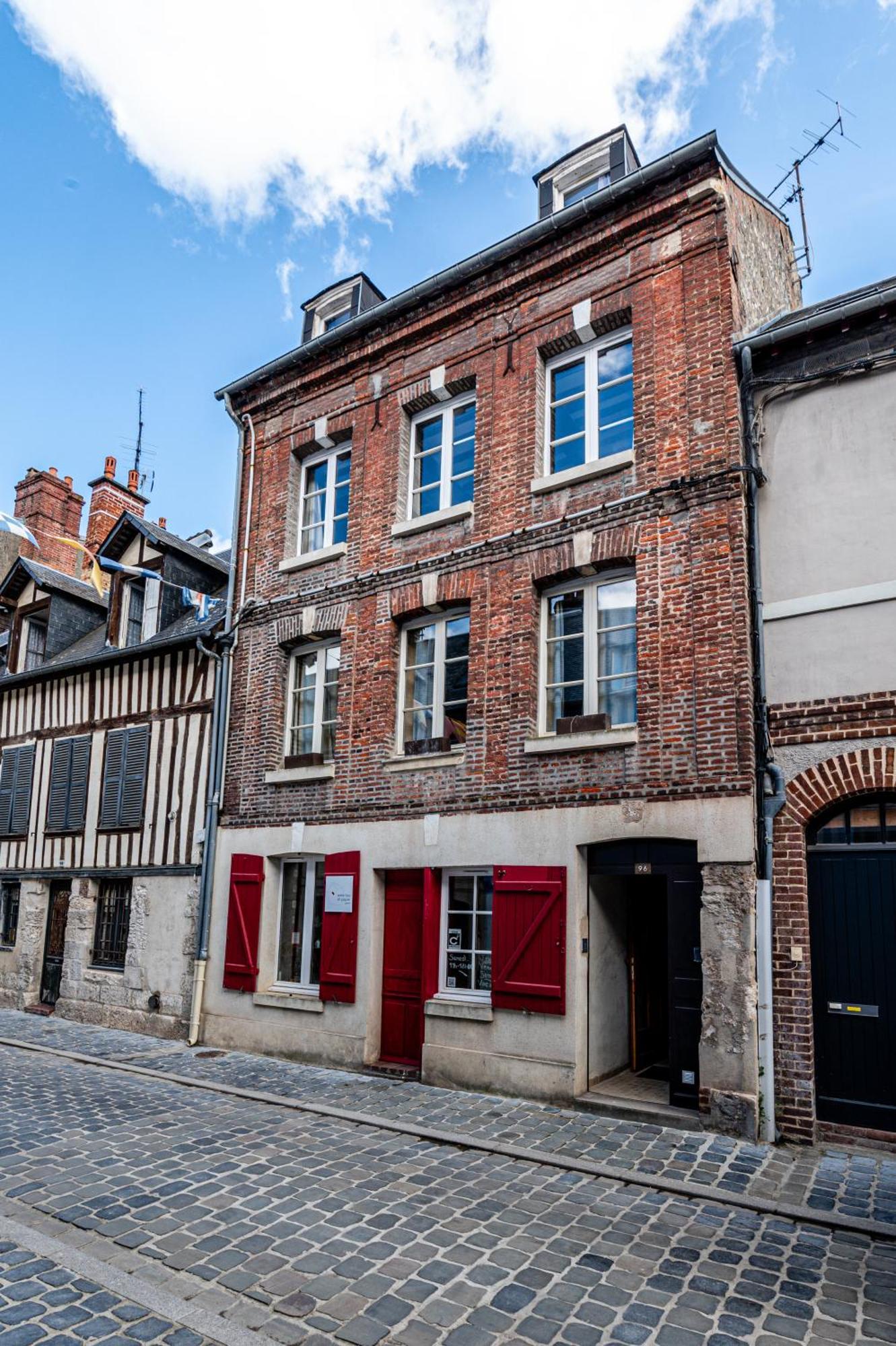 Cosy Loft - Plein Centre D'Honfleur Leilighet Eksteriør bilde