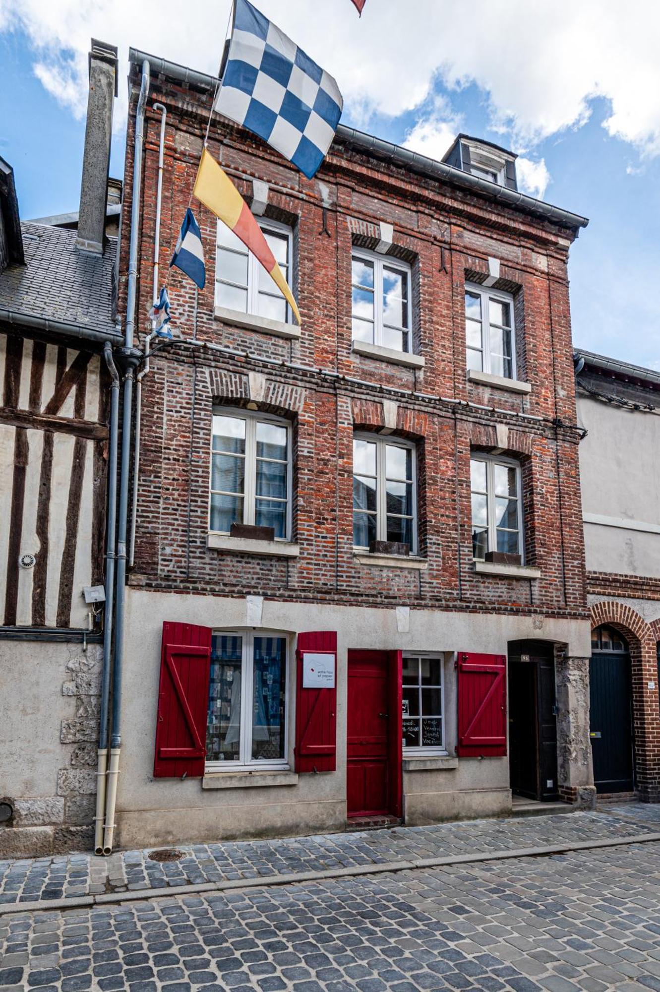 Cosy Loft - Plein Centre D'Honfleur Leilighet Eksteriør bilde